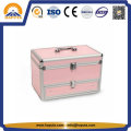 Colorful Cosmetic Case with Drawer and Compartments (HB-2016)